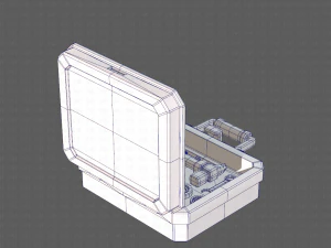 tools box cartoon v01 3D Model