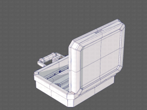 tools box cartoon v01 3D Model