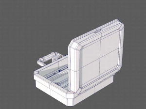 tools box cartoon v01 3D Model
