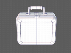 tools box cartoon v01 3D Model