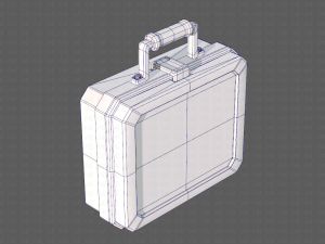 tools box cartoon v01 3D Model