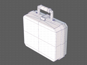 tools box cartoon v01 3D Model