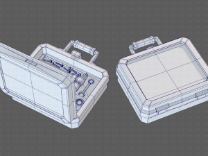 tools box cartoon v01 3D Model