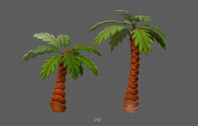 trees cartoon v06 3D-Modell .c4d .max .obj .3ds .fbx .stl .blend 