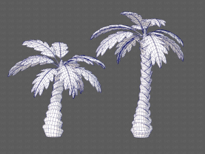 trees cartoon v06 3D-Modell