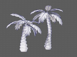 kresk&oacute;wki drzew v06 Model 3D