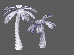 trees cartoon v06 3D-Modell