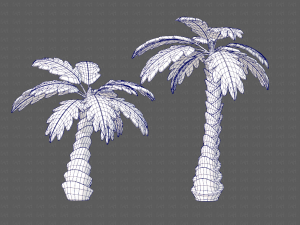 trees cartoon v06 3D-Modell