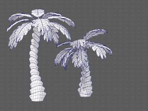 trees cartoon v06 3D-Modell