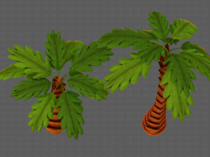 trees cartoon v06 3D-Modell