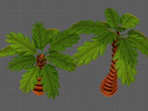 trees cartoon v06 3D-Modell