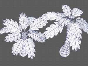 trees cartoon v06 3D-Modell