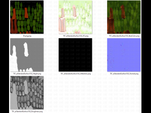 trees cartoon v06 3D-Modell