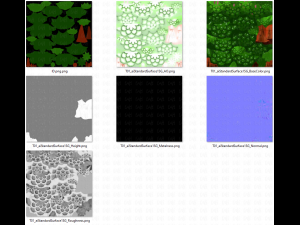 trees cartoon v07 3D Model