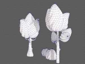 trees cartoon v08 Modelo 3D