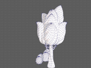 trees cartoon v08 Modelo 3D