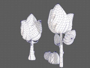 trees cartoon v08 3D Model