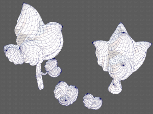 trees cartoon v08 Modelo 3D
