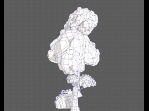 trees cartoon v09 Modelo 3D