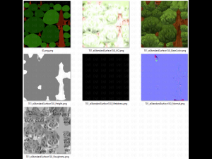 trees cartoon v09 Modelo 3D