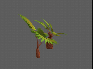 trees cartoon v10 3D Model