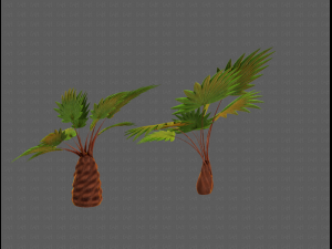 trees cartoon v10 3D Model