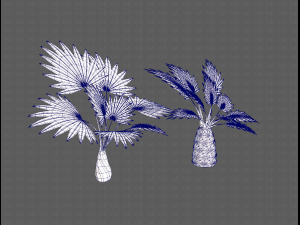 trees cartoon v10 3D Model