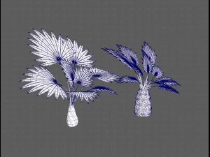 trees cartoon v10 3D Model