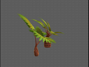 trees cartoon v10 3D Model