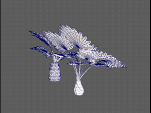 trees cartoon v10 3D Model