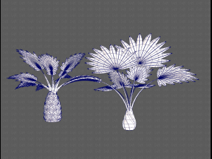 trees cartoon v10 3D Model