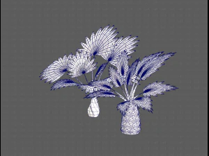 trees cartoon v10 3D Model