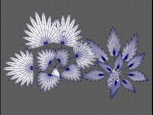 trees cartoon v10 3D Model