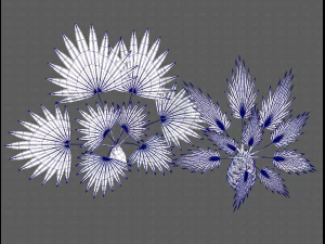 trees cartoon v10 3D Model