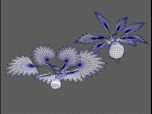 trees cartoon v10 3D Model