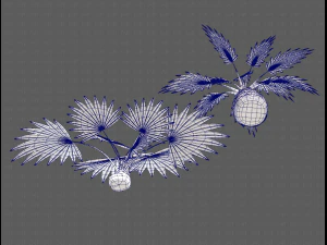 trees cartoon v10 3D Model