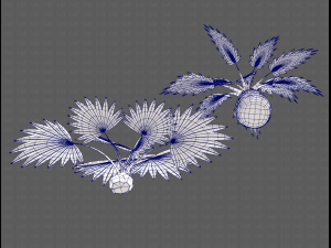trees cartoon v10 3D Model