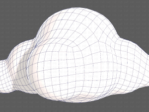 clouds cartoon v01 3D मॉडल