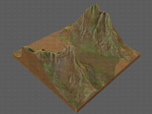 terrain v01 3D 模型