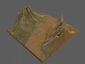 terrain v01 3D Model