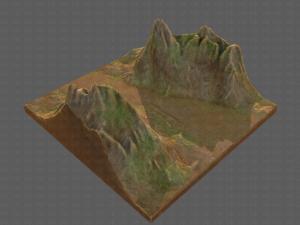 terrain v01 3D 模型