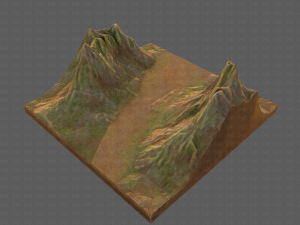 terrain v01 3D 模型