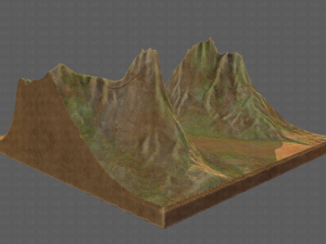 terrain v01 3D 模型