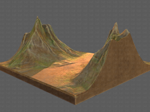 terrain v01 3D 模型
