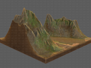 terrain v01 3D 模型