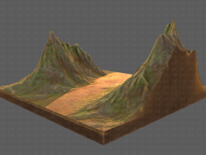 terrain v01 3D 模型