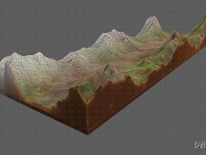 terrain v03 3D Model