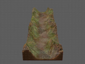 Gel&auml;nde v03 3D Modell