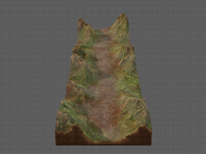 terrain v03 3Dモデル