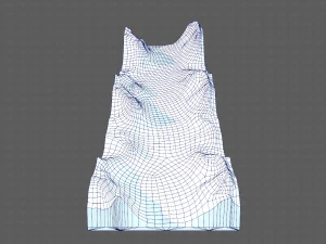 Gel&auml;nde v03 3D Modell